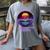 Be Patient With Me I'm From The 1900s Synthwave Women's Comfort Colors T-Shirt Gray