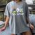 Peace Out 5th Grade Tie Dye Graduation Class Of 2026 Women's Comfort Colors T-Shirt Gray