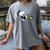 Peanuts Graduation Squad Snoopy Woodstock Raglan Baseball Tee Women's Comfort Colors T-Shirt Gray