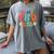 In My Phd Era Groovy Phd Graduation Future Doctor Women's Comfort Colors T-Shirt Gray