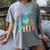 PhD Graduation Dead Inside But i Got My PhD Tie Dye Funny Women's Comfort Colors T-Shirt Gray