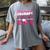 Pink Respiratory Therapist Class Of 2018 Graduation T Shirt Women's Comfort Colors T-Shirt Gray
