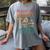 Please Be Patient With Me I'm From The 1900s Cool Gramophone Women's Comfort Colors T-Shirt Gray