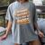 Please Be Patient I'm From The 1900s Groovy Women Women's Comfort Colors T-Shirt Gray