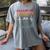 Please Be Patient With Me I'm From The 1900s Heart Beat Women's Comfort Colors T-Shirt Gray