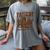 Please Be Patient With Me I'm From The 1900s 1900s Meme Women's Comfort Colors T-Shirt Gray