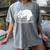 Polar Bear Reading Book Pajama Sleep Women's Comfort Colors T-Shirt Gray Polar Bear Reading Book Pajama Sleep Women's Comfort Colors T-Shirt Gray