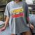 Powered By Comics And Snacks Comic Book Lover Women's Comfort Colors T-Shirt Gray Powered By Comics And Snacks Comic Book Lover Women's Comfort Colors T-Shirt Gray