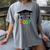 Pre-K -12th Grade Hand Prints Space Graduation Class Of 2037 Women's Comfort Colors T-Shirt Gray