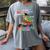 Pre k Graduation 2025 Pre-k Kindergarten Graduate Dinosaur Premium Tri-Blend Women's Comfort Colors T-Shirt Gray
