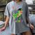 Preschool Graduation Class Of 2022 Graduate Dinosaur Kids Women's Comfort Colors T-Shirt Gray