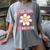 Preschool Graduation Graduate Cute Groovy Last Day Of Pre K Women's Comfort Colors T-Shirt Gray