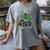 Preschool Graduation Monster Truck Dinosaur Boys Dino Tee Women's Comfort Colors T-Shirt Gray