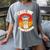 Professor Graduation For PhD Degree Doctor University Women's Comfort Colors T-Shirt Gray