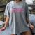 Prom Squad Prom Graduation Class Of 2024 Leopard Matching Women's Comfort Colors T-Shirt Gray