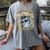 Proud 8th Grade Graduate Axolotl Graduation Eighth Women's Comfort Colors T-Shirt Gray