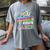 Proud Abuela Of Preschool Graduate 2025 Graduation Women's Comfort Colors T-Shirt Gray