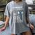 Proud Air Force Mom US Air Force Graduation Mom Women's Comfort Colors T-Shirt Gray