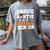 Proud Auntie Of a Basketball Senior 2026 Graduation Gifts Women's Comfort Colors T-Shirt Gray