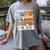 Proud Boyfriend Of A 2025 Senior Graduation Basketball Women's Comfort Colors T-Shirt Gray