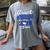 Proud BOYFRIEND Of A Class 2019 Senior Tee Graduation Women's Comfort Colors T-Shirt Gray