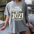 Proud Cousin Of A 2021 Graduate Graduation Clothes MBA PhD Women's Comfort Colors T-Shirt Gray