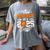 Proud Cousin Of A 2025 Senior Basketball Graduation Women's Comfort Colors T-Shirt Gray