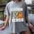 Proud Cousin Of A 2026 Senior Basketball Graduation Leopard Women's Comfort Colors T-Shirt Gray