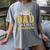 Proud DAD Of a 2026 Graduate Class Senior Graduation Women's Comfort Colors T-Shirt Gray