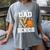 Proud Dad Of A 2026 Senior Basketball Graduation Leopard Women's Comfort Colors T-Shirt Gray