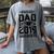 Proud Dad Of A Class 2019 Graduate T Shirt Graduation Women's Comfort Colors T-Shirt Gray