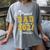 Proud Dad Of a Class Of 2021 Graduate Graduation Senior 2021 Women's Comfort Colors T-Shirt Gray
