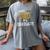 Proud Dad Of A Class Of 2021 Graduate Graduation Women's Comfort Colors T-Shirt Gray