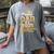 Proud Dad Of a Class Of 2025 Graduate Senior Graduation Women's Comfort Colors T-Shirt Gray