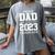Proud Dad Graduation Senior 23 Grad Class Of 2023 Women's Comfort Colors T-Shirt Gray