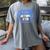 Proud Dad Of Two 2019 Graduates Twin Papa Graduation Women's Comfort Colors T-Shirt Gray