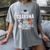 Proud Grandma Of 2025 Basketball Senior Graduation Day Women's Comfort Colors T-Shirt Gray
