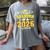 Proud Grandma Of A 2026 Senior Softball Graduation Matching Women's Comfort Colors T-Shirt Gray