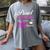 Proud GRANDMA Of A Class 2019 Senior Graduation Women's Comfort Colors T-Shirt Gray