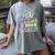 Proud Grandma Of Kindergarten Graduate 2025 Graduation Women's Comfort Colors T-Shirt Gray
