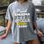 Proud Grandma Of a Soccer Senior 2026 Graduation Gifts Women's Comfort Colors T-Shirt Gray