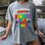 Proud MAWMAW Of Awesome Kindergarten Pre-K Graduation 2025 Women's Comfort Colors T-Shirt Gray