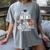 Proud MIMI Of 2026 Basketball Senior Class Graduation Women's Comfort Colors T-Shirt Gray