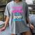 Proud Mom Of A 2017 Graduate Graduation Tee T-Shirt Women's Comfort Colors T-Shirt Gray