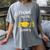 Proud Mom Of a 2019 Senior Graduation T Shirt Women's Comfort Colors T-Shirt Gray