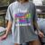 Proud Mom Of a 2022 Graduate Matching Tie Dye Graduation Women's Comfort Colors T-Shirt Gray