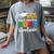 Proud Mom Of A 2023 Graduate Senior 2023 Graduation 23 Women's Comfort Colors T-Shirt Gray