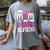 Proud Mom Of A 2024 Senior Graduation Women's Comfort Colors T-Shirt Gray