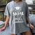 Proud Mom Of a 2025 Graduate Graduation Senior Moms Women's Comfort Colors T-Shirt Gray