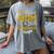 Proud Mom Of A 2025 Graduate Senior Class Of 2025 Graduation Women's Comfort Colors T-Shirt Gray